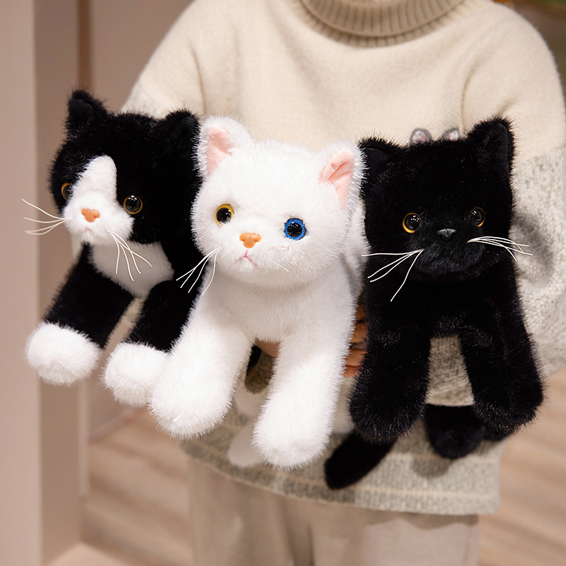 猫ぬいぐるみ ふわもふ夢見る子猫