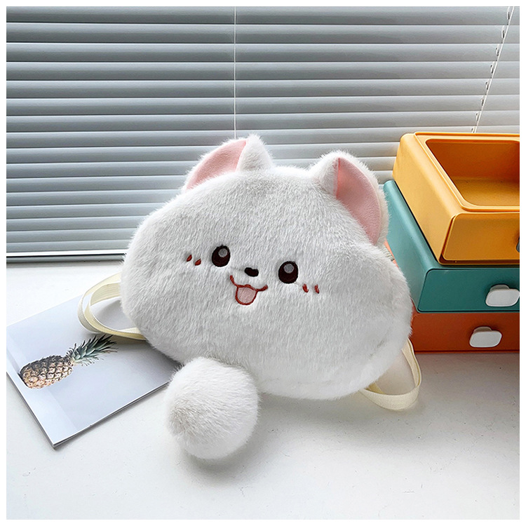 猫ぬいぐるみ もちもち笑顔のにゃんこクッション