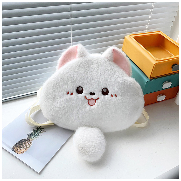 猫ぬいぐるみ もちもち笑顔のにゃんこクッション