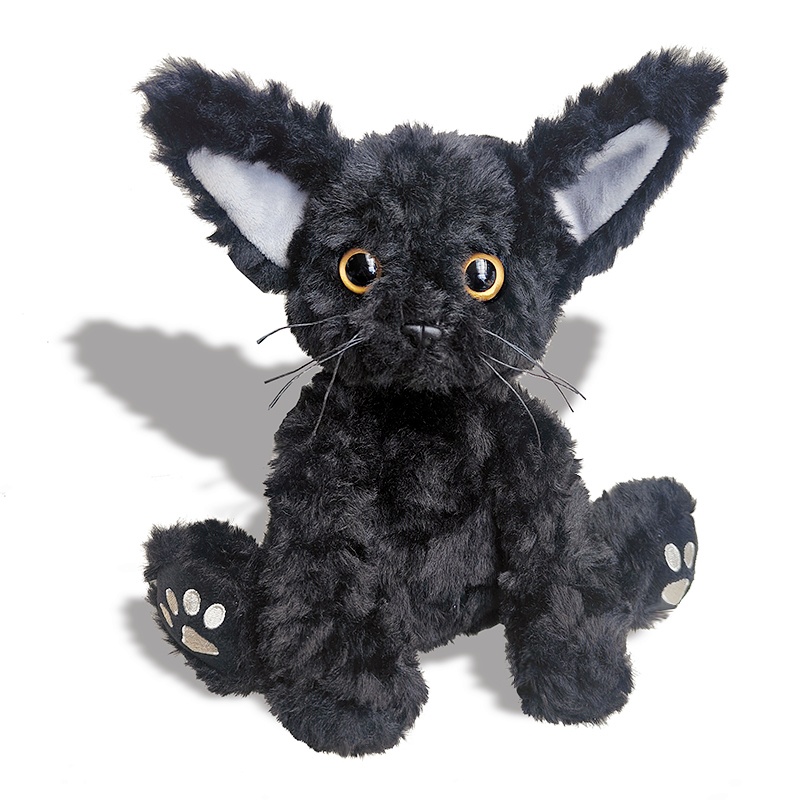 猫ぬいぐるみ まん丸おめめの魔法使い