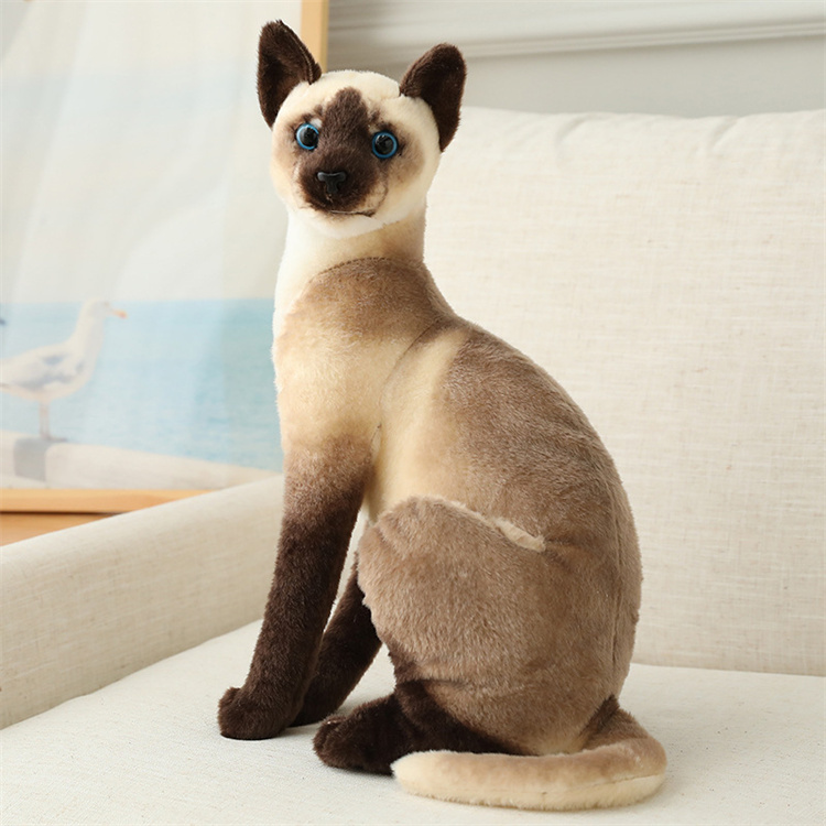 茶色トラ猫ぬいぐるみ 可愛い橘猫 誕生日プレゼント