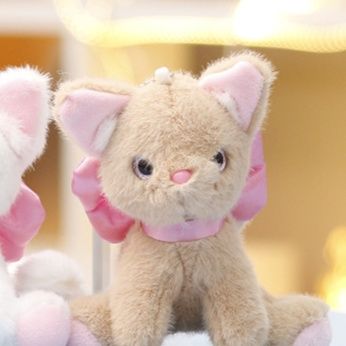 猫ぬいぐるみ ふわもち子猫のぬくもり