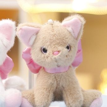 猫ぬいぐるみ ふわもち子猫のぬくもり