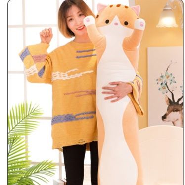 猫ぬいぐるみ ふわもち抱き枕ねこちゃん