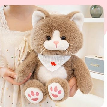 猫ぬいぐるみ もふもふ肉球ちゃん