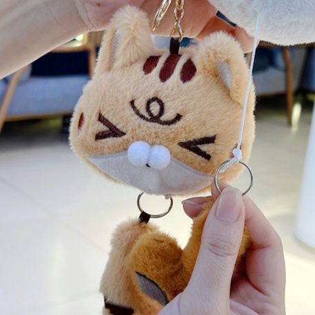 猫ぬいぐるみ ふわもち猫ちゃんキーホルダー