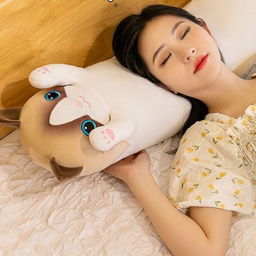 猫ぬいぐるみ もちもち抱き枕ねこ