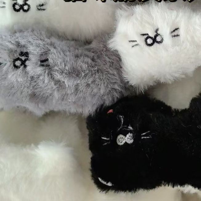 猫ぬいぐるみ もふもふ眠り猫
