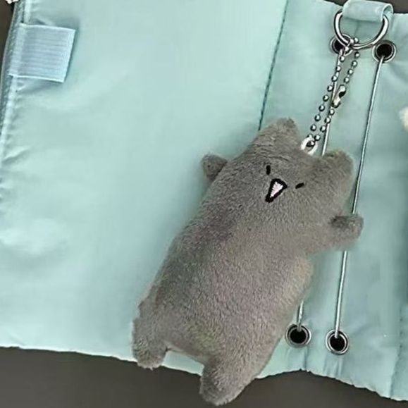 猫ぬいぐるみ もふもふ手のり猫ちゃんチャーム