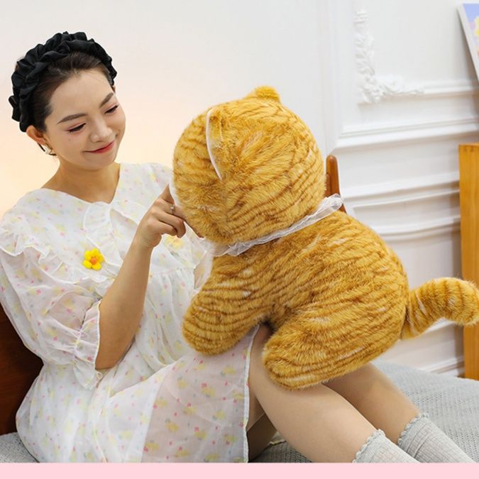 猫ぬいぐるみ もふもふレースちゃん