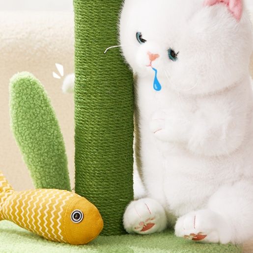 猫ぬいぐるみ ふわふわ子猫のおすわりぬいぐるみ