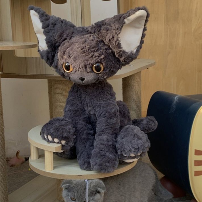 猫ぬいぐるみ もふもふ夢見る子猫のぬいぐるみ