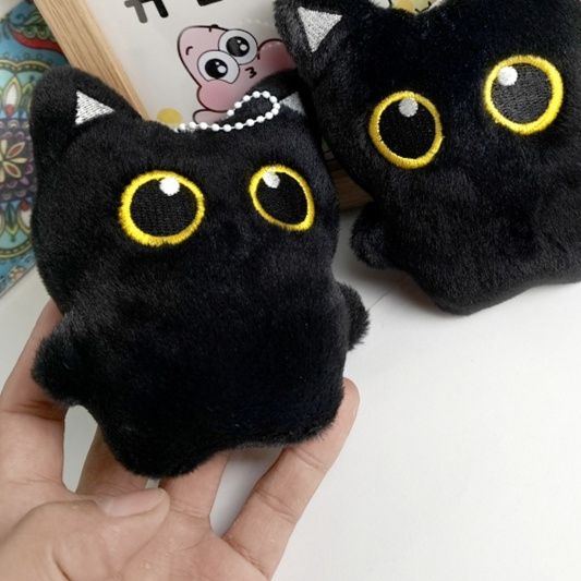 猫ぬいぐるみ まんまる瞳の魔法使い