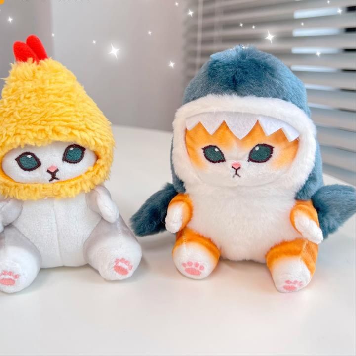 猫ぬいぐるみ 海の守り神子猫ちゃんふわもこぬいぐるみ