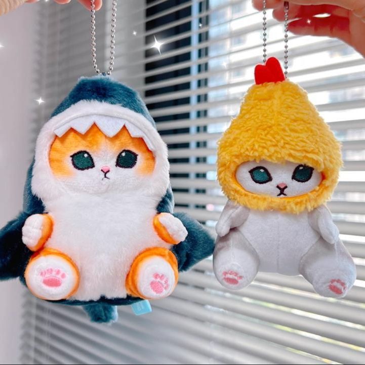 猫ぬいぐるみ 海の守り神子猫ちゃんふわもこぬいぐるみ
