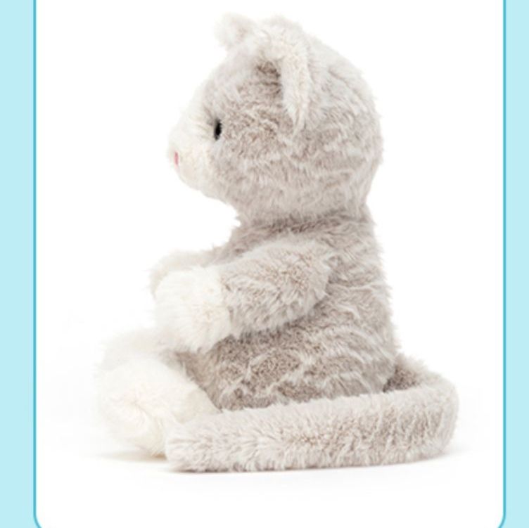 猫ぬいぐるみ ふわふわ子猫のほっこりぬいぐるみ