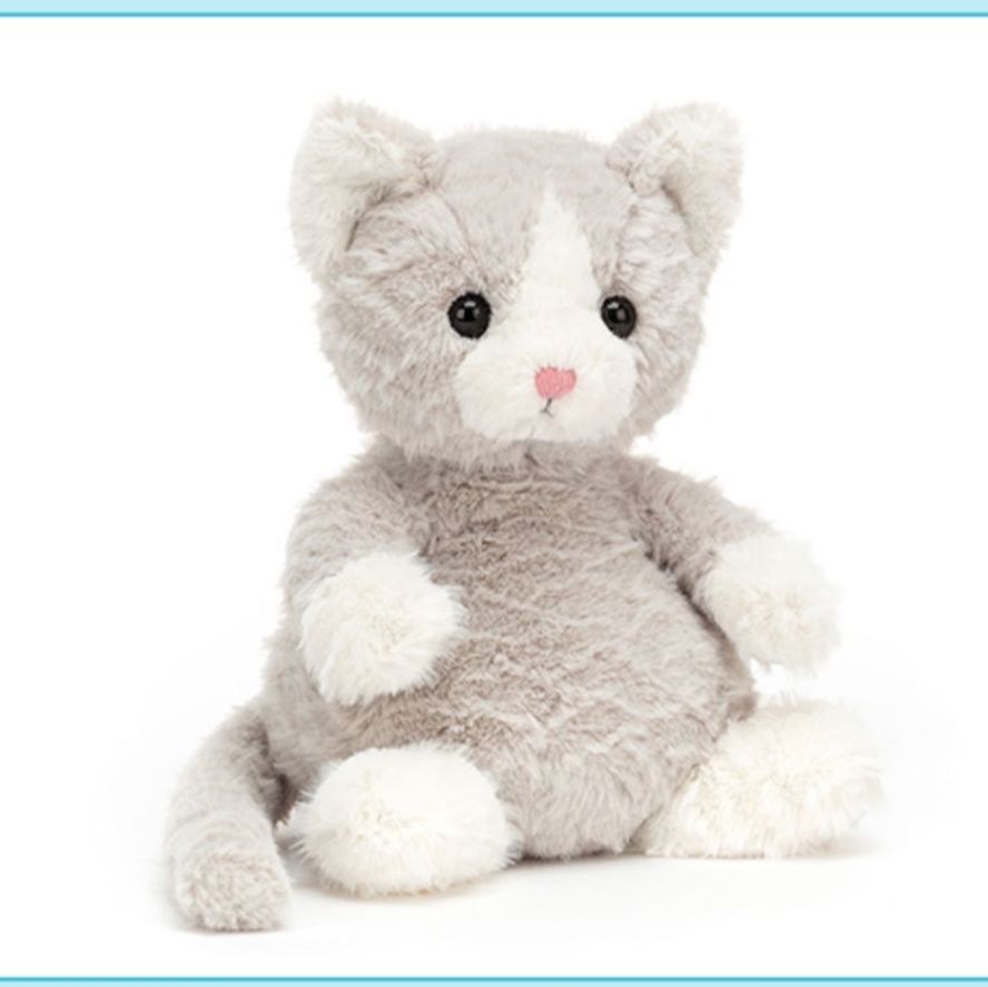 猫ぬいぐるみ ふわふわ子猫のほっこりぬいぐるみ