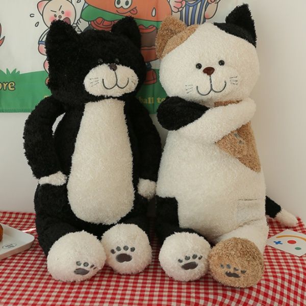 ふわもこ仲良し三毛猫のぬいぐるみ三兄弟