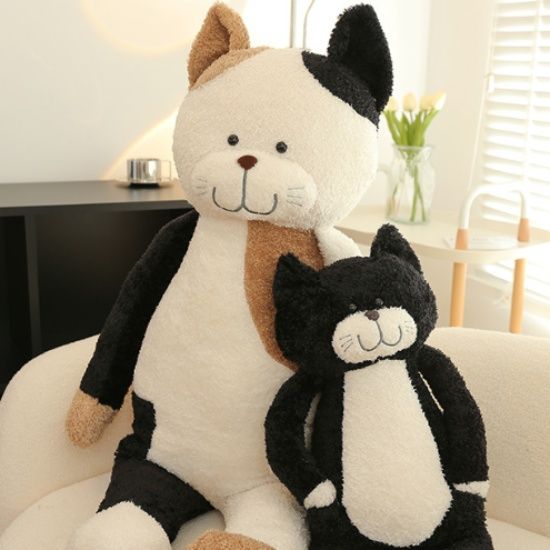 ふわもこ仲良し三毛猫のぬいぐるみ三兄弟