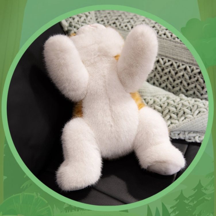 ころんと可愛い三毛猫のもちもちぬいぐるみ