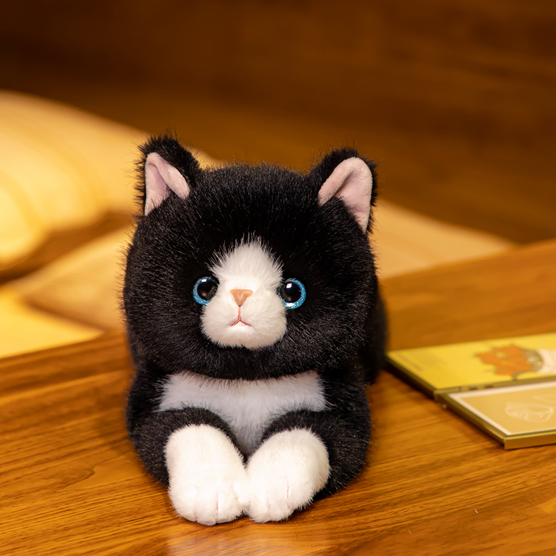 猫ぬいぐるみ おうち猫ちゃん 茶色三毛