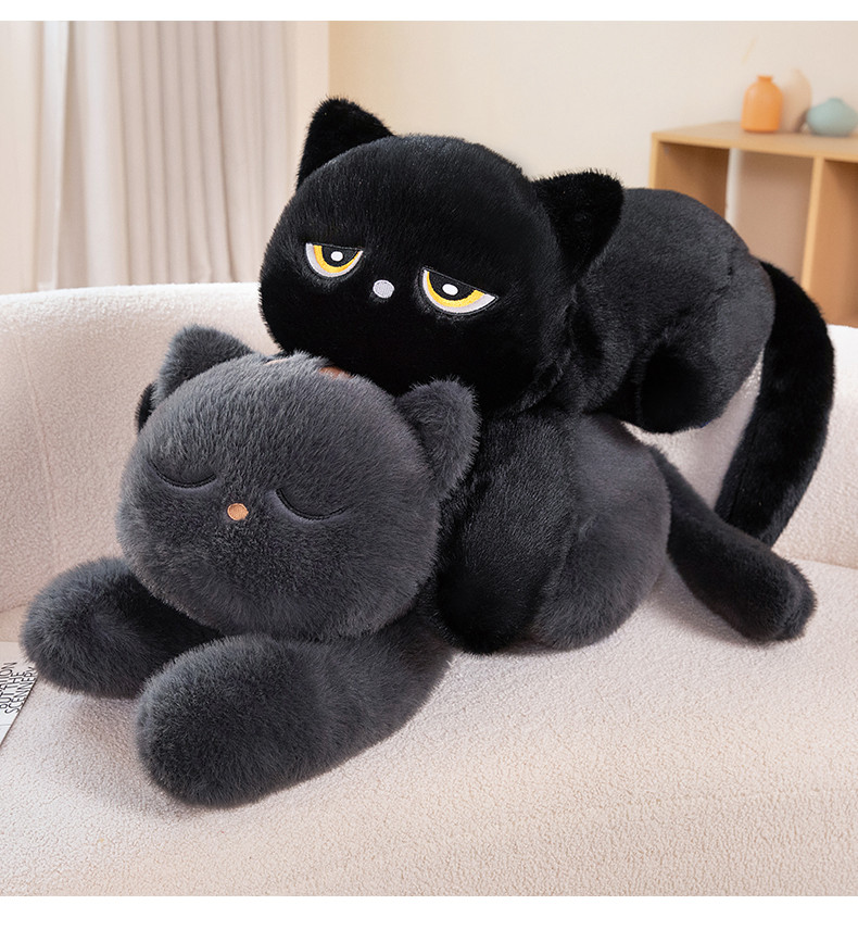 猫ぬいぐるみ もふもふおやすみねこ