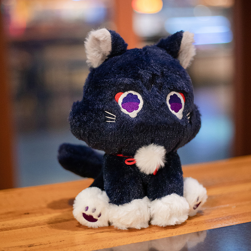 猫ぬいぐるみ 夜空の瞳 ふわもち子猫