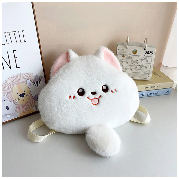 猫ぬいぐるみ もちもち笑顔のにゃんこクッション