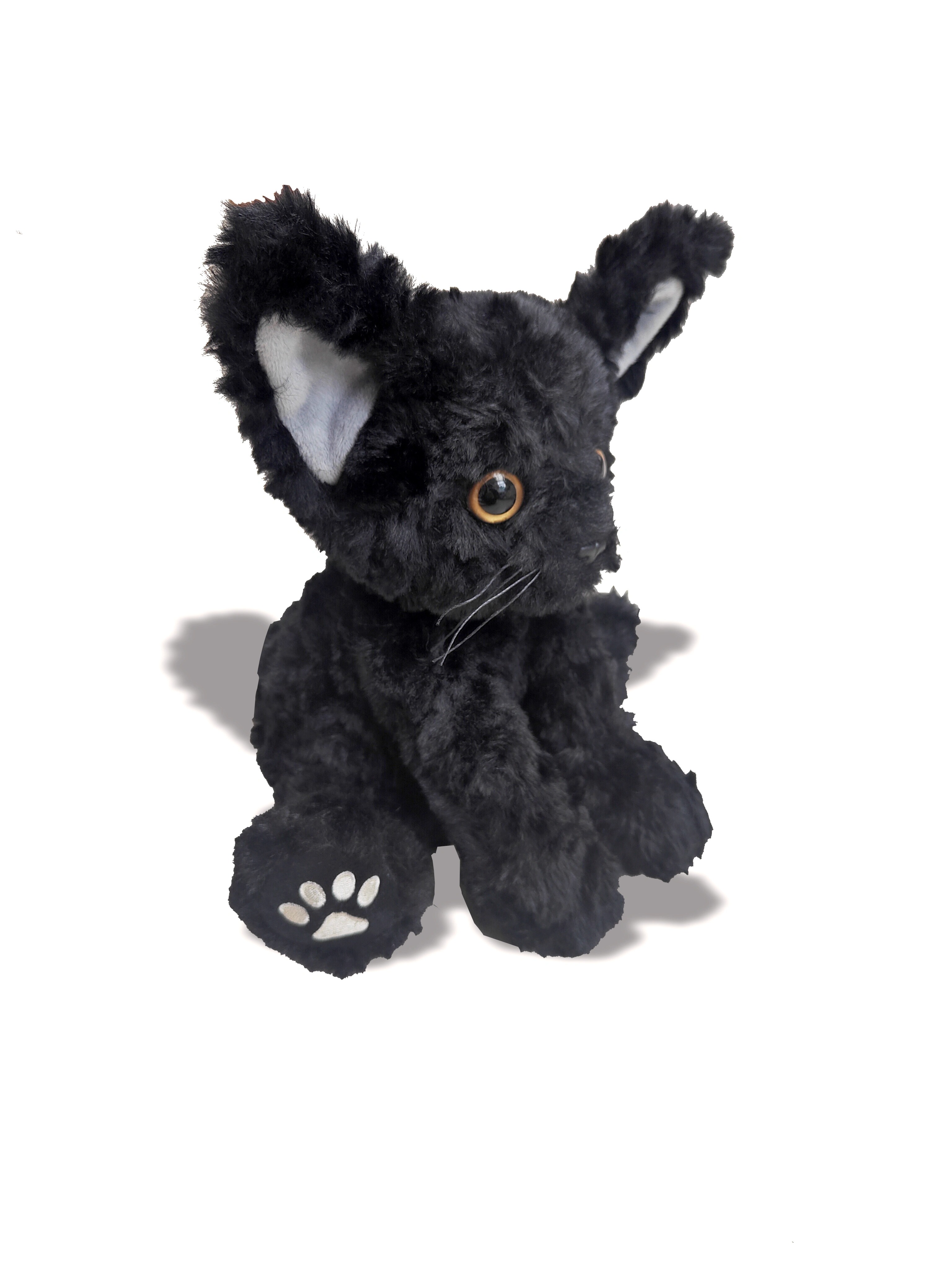 猫ぬいぐるみ まん丸おめめの魔法使い