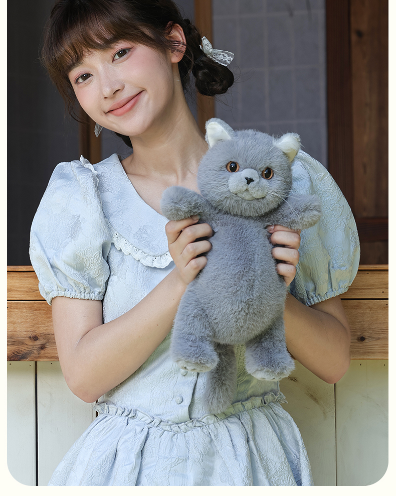 猫ぬいぐるみ もふもふ子猫のポケットフレンド