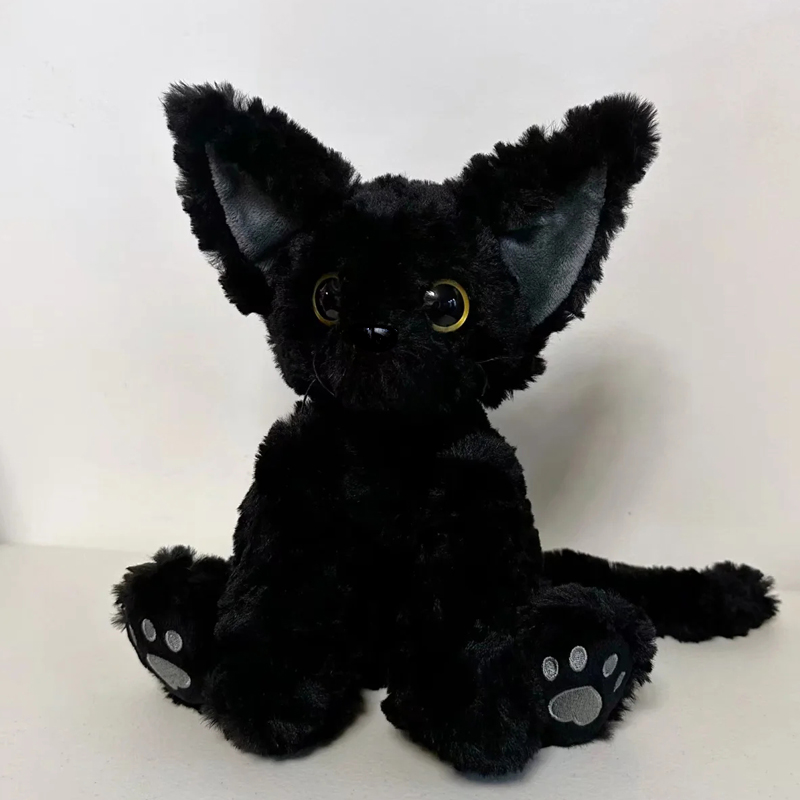 猫ぬいぐるみ まん丸おめめの魔法使い