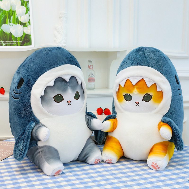 猫ぬいぐるみ さめにゃん ぬくぬくフレンド