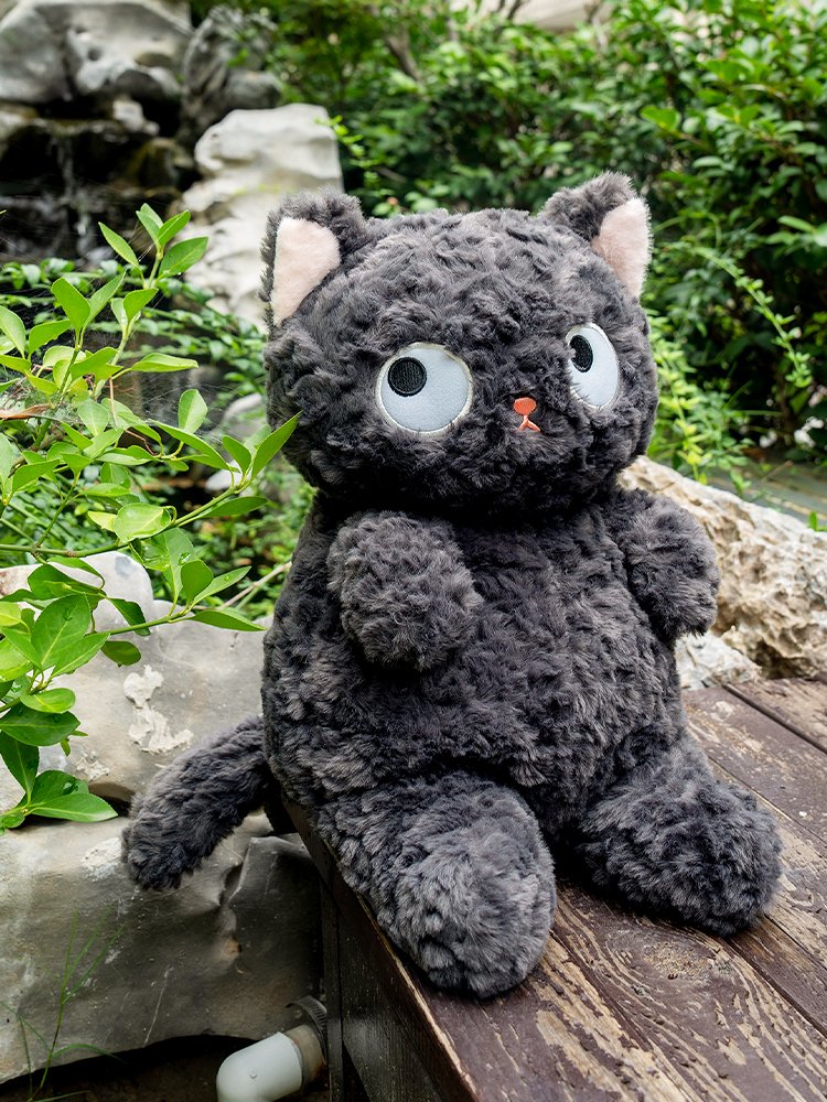 猫ぬいぐるみ ふわもこアイズ まんまる猫ちゃん