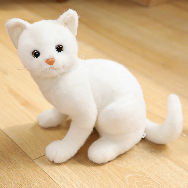 猫ぬいぐるみ ふわもち雪猫