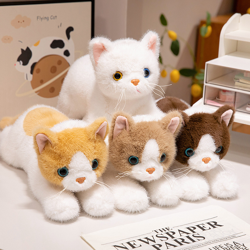 猫ぬいぐるみ ふわもふ夢見る子猫