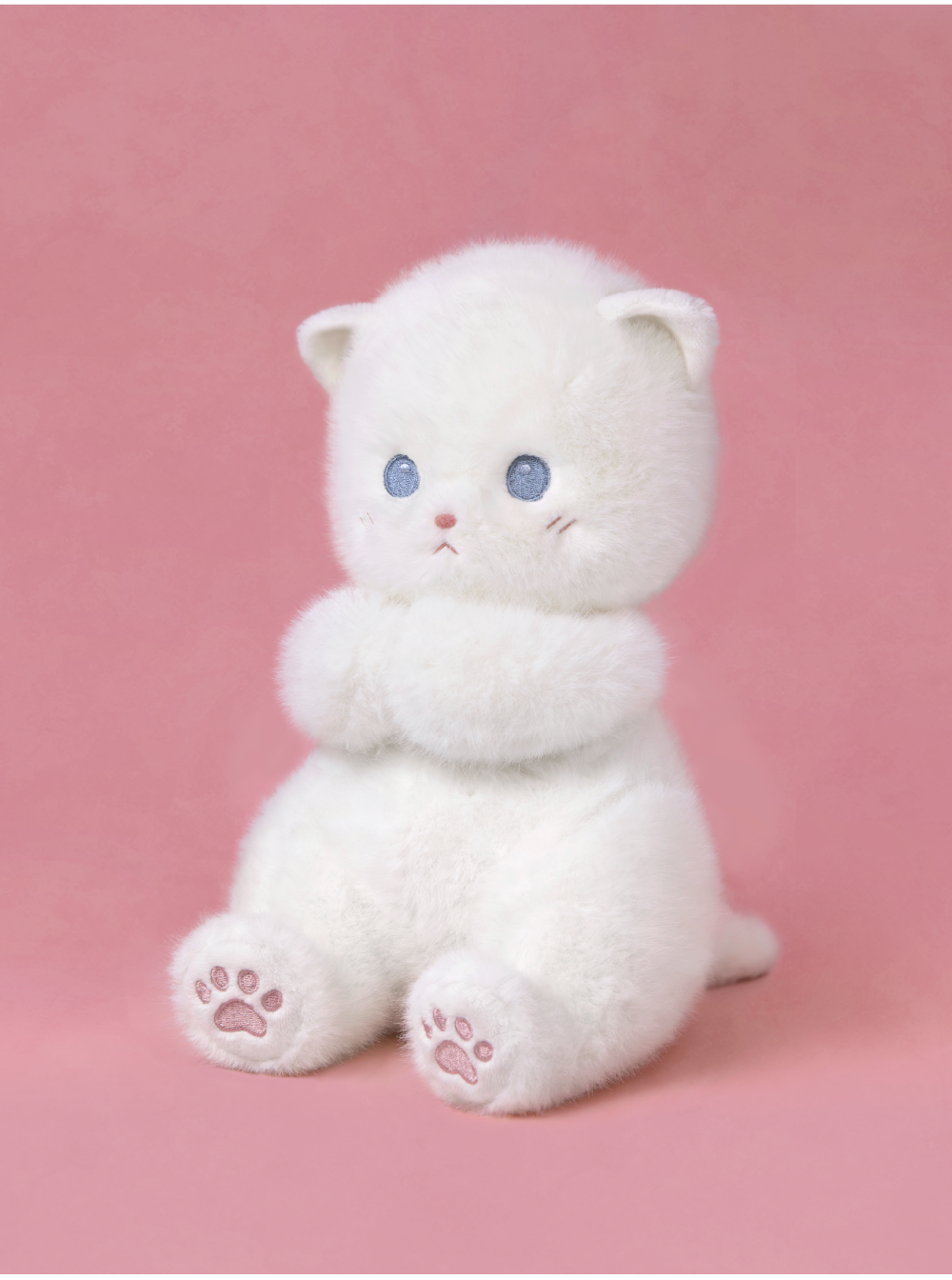 猫ぬいぐるみ ふわもこ天使のにゃんこ