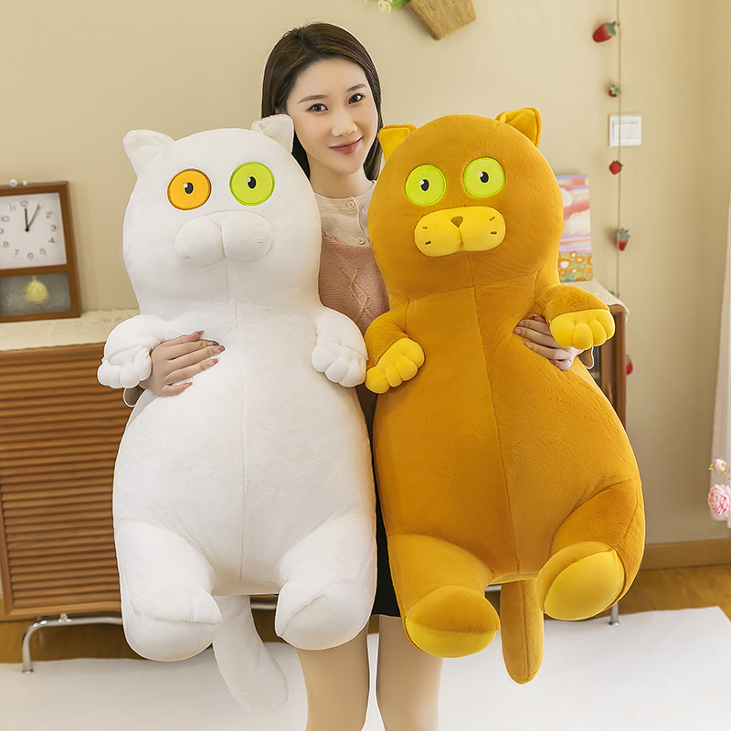 猫ぬいぐるみ オッドアイの癒し猫ぬいぐるみ