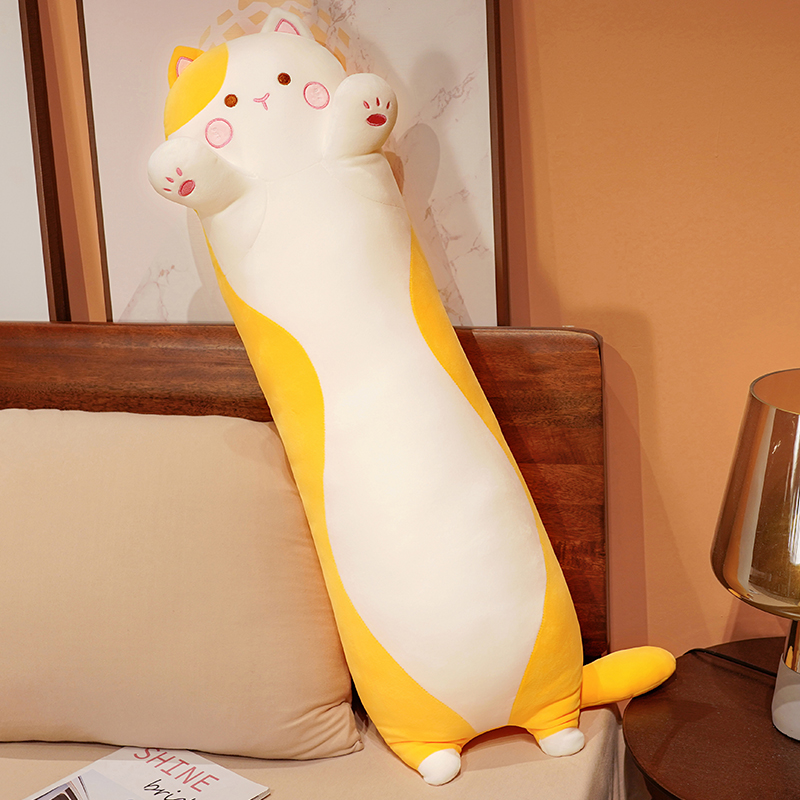 猫ぬいぐるみ おやすみ猫ちゃん添い寝クッション