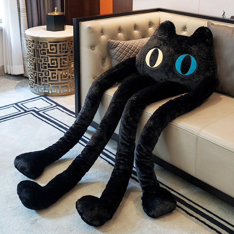 猫ぬいぐるみ おどけ猫のひょっとこ