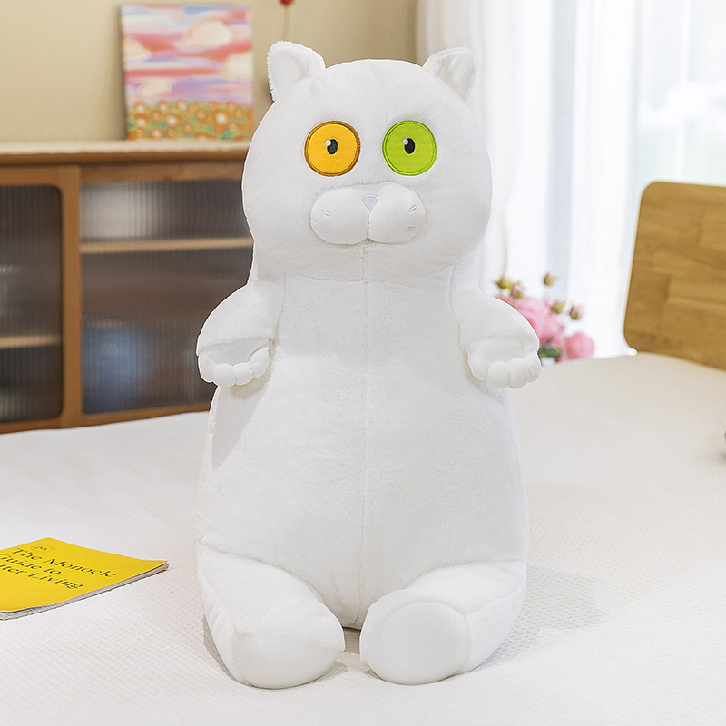 猫ぬいぐるみ オッドアイの癒し猫ぬいぐるみ