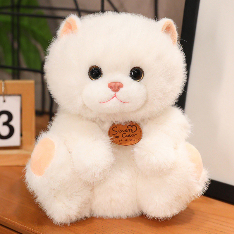 猫ぬいぐるみ ふわもふ雪猫ちゃん