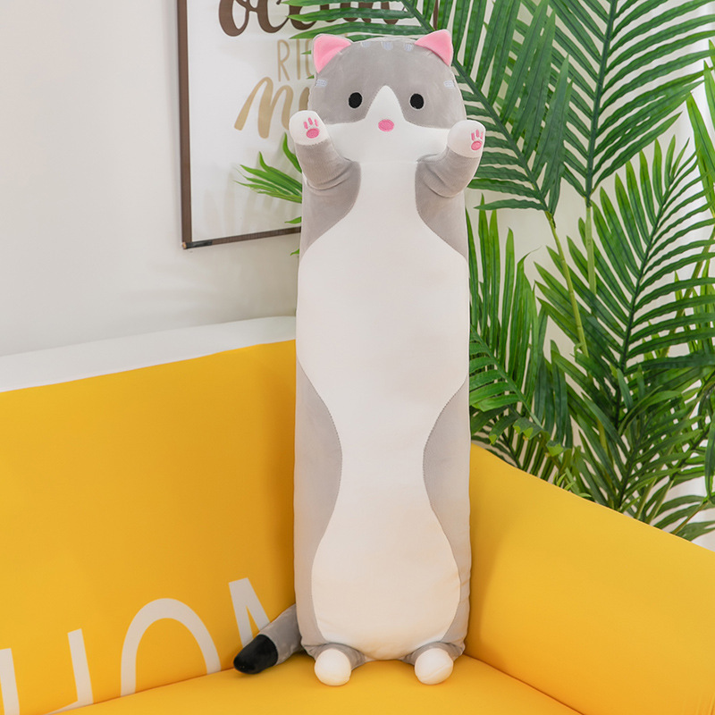 猫ぬいぐるみ もふもふ抱き枕 ねこのお昼寝友達
