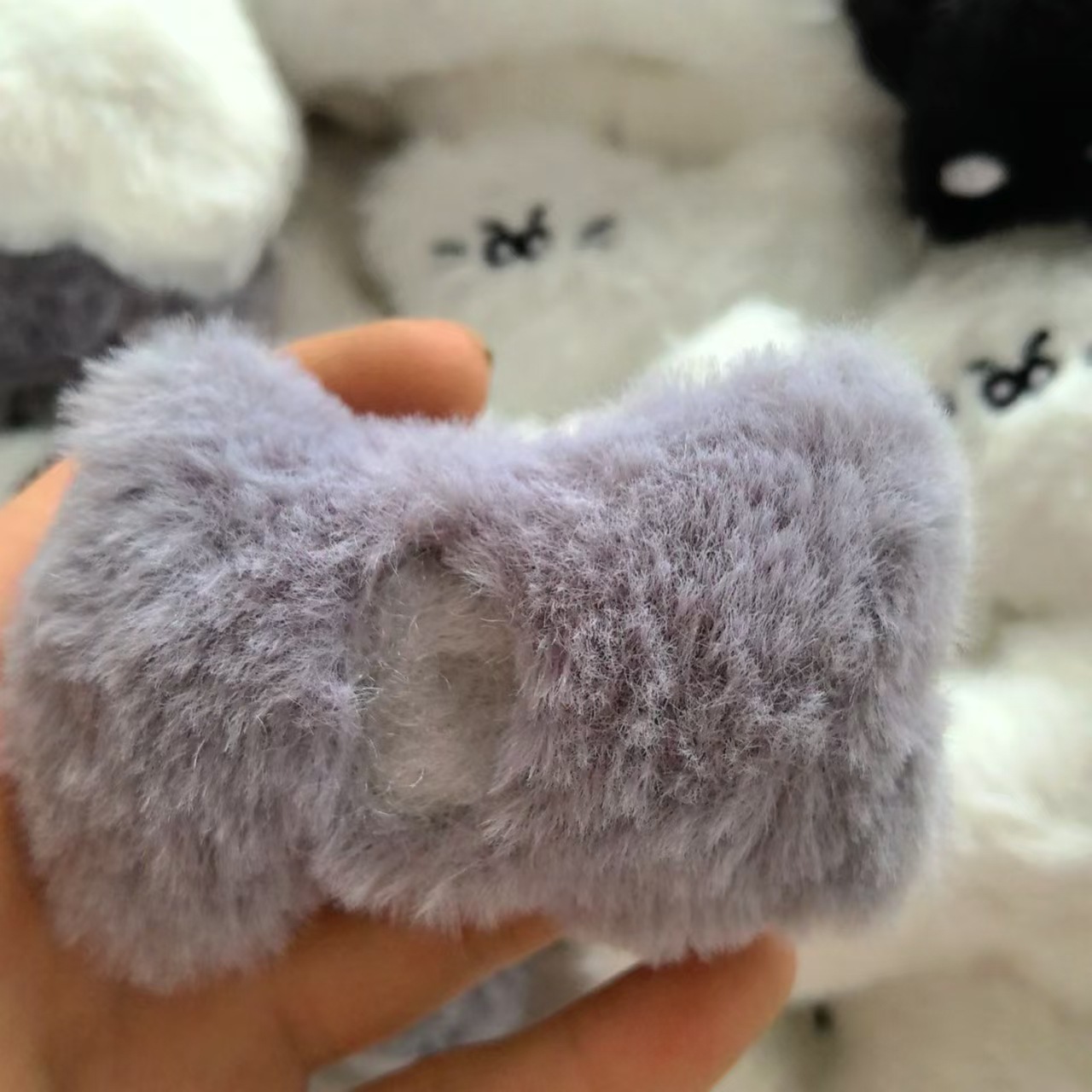猫ぬいぐるみ もふもふ眠り猫