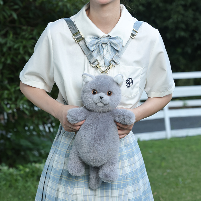 猫ぬいぐるみ もふもふ子猫のポケットフレンド