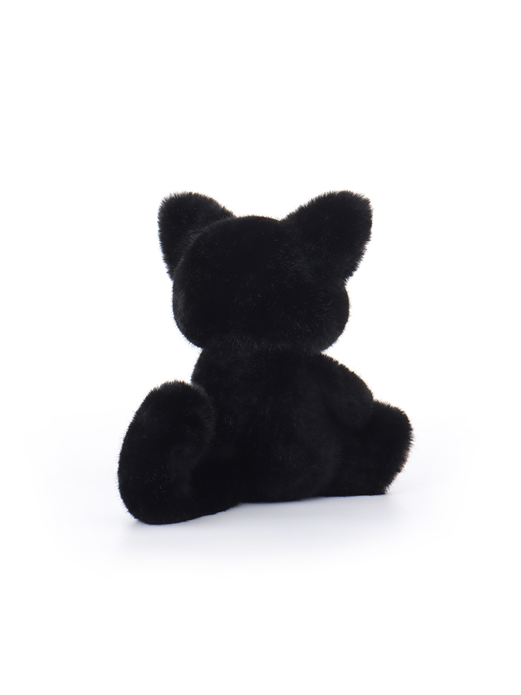 猫ぬいぐるみ まんまる瞳の夜の友達