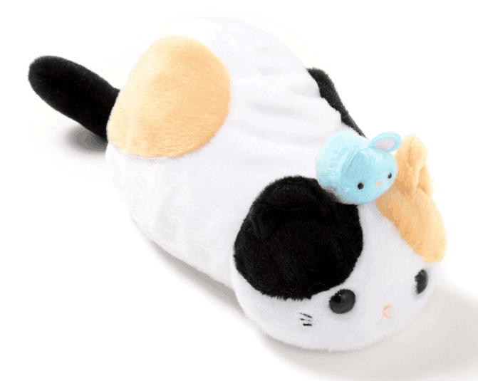 猫ぬいぐるみ ふわふわ三毛猫ちゃん 抱き枕