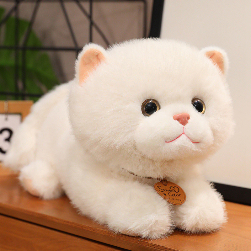 猫ぬいぐるみ ふわもふ雪猫ちゃん
