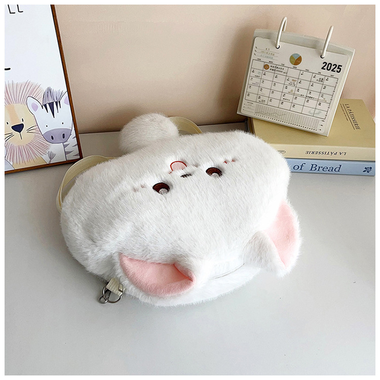 猫ぬいぐるみ もちもち笑顔のにゃんこクッション