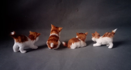 猫ぬいぐるみ ふわふわ毛玉の愛らしい子猫ちゃんぬいぐるみ4個セット