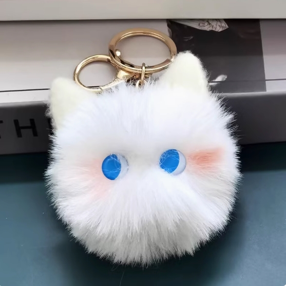 猫ぬいぐるみ ふわころ猫のバッグチャーム